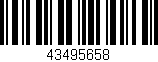 Código de barras (EAN, GTIN, SKU, ISBN): '43495658'