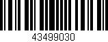 Código de barras (EAN, GTIN, SKU, ISBN): '43499030'