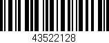 Código de barras (EAN, GTIN, SKU, ISBN): '43522128'