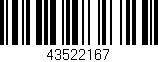 Código de barras (EAN, GTIN, SKU, ISBN): '43522167'