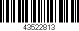 Código de barras (EAN, GTIN, SKU, ISBN): '43522813'