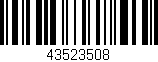 Código de barras (EAN, GTIN, SKU, ISBN): '43523508'