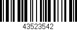 Código de barras (EAN, GTIN, SKU, ISBN): '43523542'