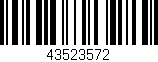 Código de barras (EAN, GTIN, SKU, ISBN): '43523572'