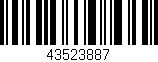 Código de barras (EAN, GTIN, SKU, ISBN): '43523887'