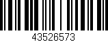Código de barras (EAN, GTIN, SKU, ISBN): '43526573'