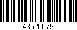 Código de barras (EAN, GTIN, SKU, ISBN): '43526679'
