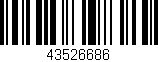 Código de barras (EAN, GTIN, SKU, ISBN): '43526686'