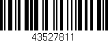 Código de barras (EAN, GTIN, SKU, ISBN): '43527811'