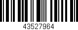 Código de barras (EAN, GTIN, SKU, ISBN): '43527964'