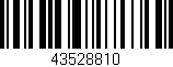 Código de barras (EAN, GTIN, SKU, ISBN): '43528810'