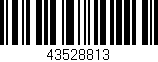 Código de barras (EAN, GTIN, SKU, ISBN): '43528813'