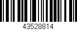 Código de barras (EAN, GTIN, SKU, ISBN): '43528814'