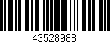 Código de barras (EAN, GTIN, SKU, ISBN): '43528988'