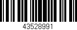 Código de barras (EAN, GTIN, SKU, ISBN): '43528991'