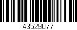 Código de barras (EAN, GTIN, SKU, ISBN): '43529077'