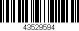 Código de barras (EAN, GTIN, SKU, ISBN): '43529594'