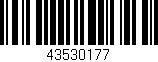Código de barras (EAN, GTIN, SKU, ISBN): '43530177'