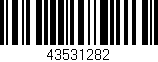Código de barras (EAN, GTIN, SKU, ISBN): '43531282'