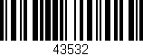 Código de barras (EAN, GTIN, SKU, ISBN): '43532'