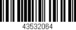 Código de barras (EAN, GTIN, SKU, ISBN): '43532064'