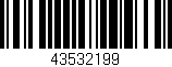Código de barras (EAN, GTIN, SKU, ISBN): '43532199'