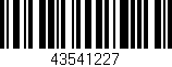 Código de barras (EAN, GTIN, SKU, ISBN): '43541227'