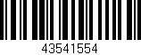Código de barras (EAN, GTIN, SKU, ISBN): '43541554'