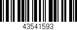 Código de barras (EAN, GTIN, SKU, ISBN): '43541593'