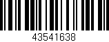 Código de barras (EAN, GTIN, SKU, ISBN): '43541638'