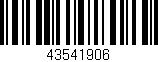 Código de barras (EAN, GTIN, SKU, ISBN): '43541906'