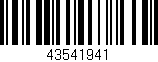 Código de barras (EAN, GTIN, SKU, ISBN): '43541941'