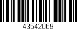 Código de barras (EAN, GTIN, SKU, ISBN): '43542069'