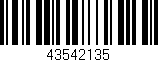 Código de barras (EAN, GTIN, SKU, ISBN): '43542135'