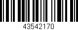 Código de barras (EAN, GTIN, SKU, ISBN): '43542170'