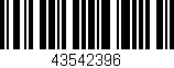 Código de barras (EAN, GTIN, SKU, ISBN): '43542396'