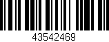 Código de barras (EAN, GTIN, SKU, ISBN): '43542469'