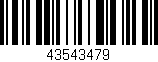 Código de barras (EAN, GTIN, SKU, ISBN): '43543479'