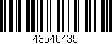 Código de barras (EAN, GTIN, SKU, ISBN): '43546435'