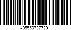 Código de barras (EAN, GTIN, SKU, ISBN): '4355567977231'