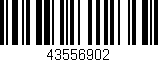Código de barras (EAN, GTIN, SKU, ISBN): '43556902'