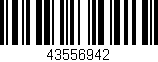 Código de barras (EAN, GTIN, SKU, ISBN): '43556942'