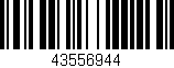 Código de barras (EAN, GTIN, SKU, ISBN): '43556944'