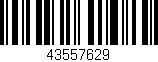 Código de barras (EAN, GTIN, SKU, ISBN): '43557629'