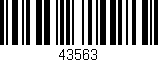 Código de barras (EAN, GTIN, SKU, ISBN): '43563'