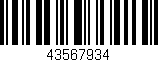 Código de barras (EAN, GTIN, SKU, ISBN): '43567934'