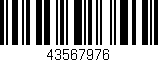 Código de barras (EAN, GTIN, SKU, ISBN): '43567976'
