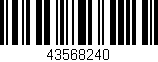 Código de barras (EAN, GTIN, SKU, ISBN): '43568240'
