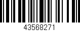 Código de barras (EAN, GTIN, SKU, ISBN): '43568271'