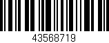 Código de barras (EAN, GTIN, SKU, ISBN): '43568719'
